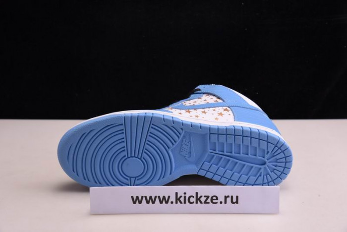nike dunk high pro sb s*upre*me blue stars -307385-141