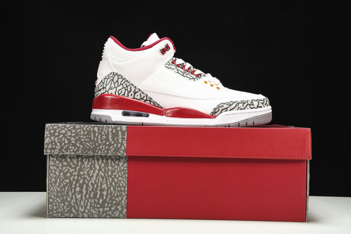 jordan 3 retro cardinal red - ct8532-126