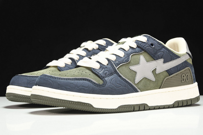 a bathing ape bape sta low copshoe bp-009