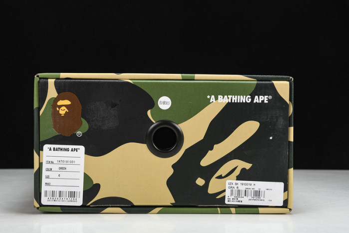 a bathing ape bape sta low copshoe bp-038