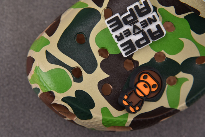 Cr*0*s classic clog a bathing ape abc copshoe bp-223