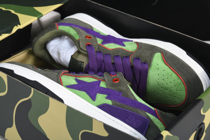 a bathing ape bape sta low copshoe bp-005