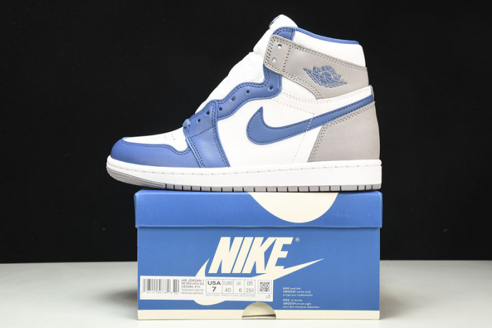 air jordan 1 high og true blue dz5485-410