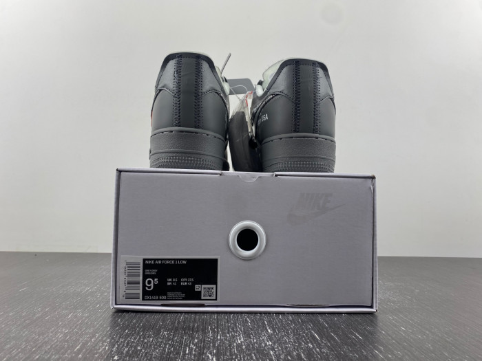 af 1 silver black dx1419-500