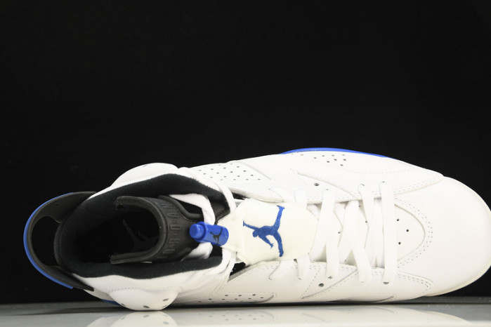jordan 6 retro sport blue (2014) - 384664-107