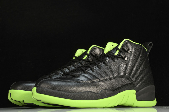 air jordan 12 black/green dr8887-101