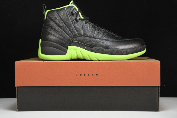 air jordan 12 black/green dr8887-101