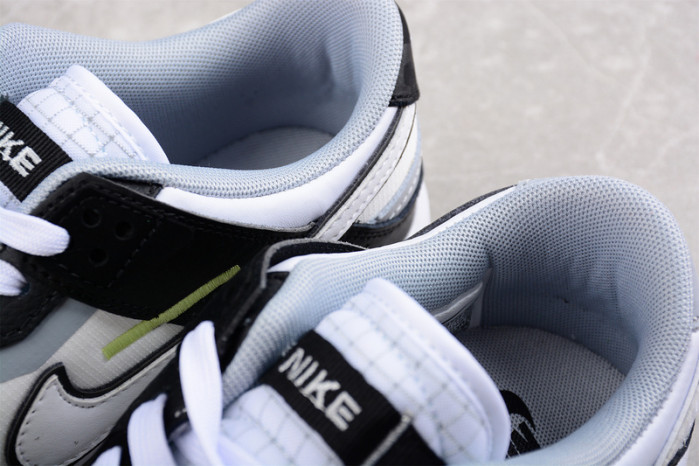 nike dunk low scrap wolf grey light lemon twist dc9723-001