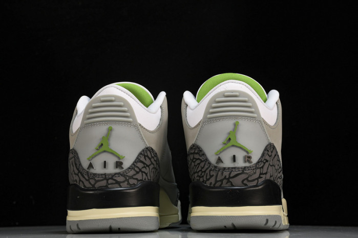 jordan 3 retro chlorophyll - 136064-006