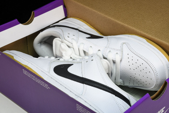 nike sb dunk low pro white gum - cd2563-101