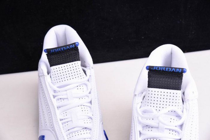 jordan 14 retro white hyper royal - 487471-104