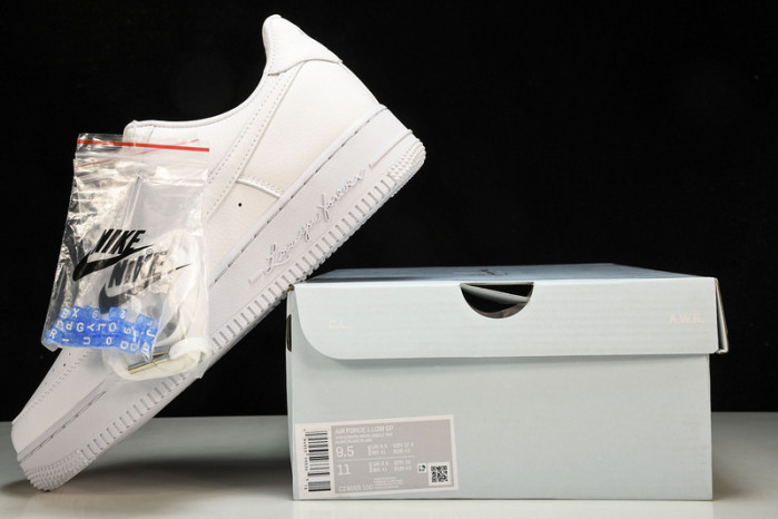 nocta x nike air force 1 07 low certified lover boy white cz8065-100