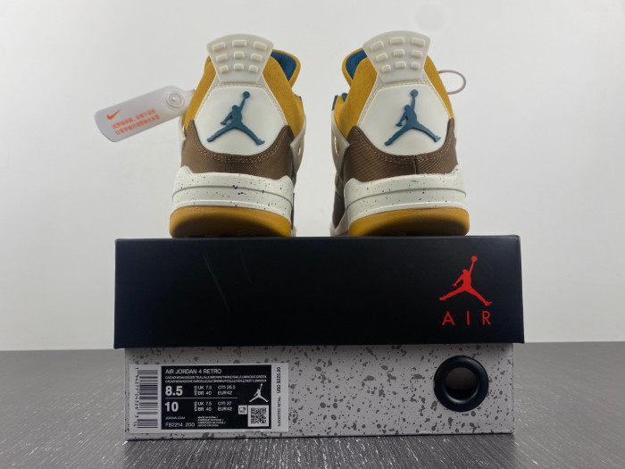 air jordan 4 gs cacao wow fb2214-200