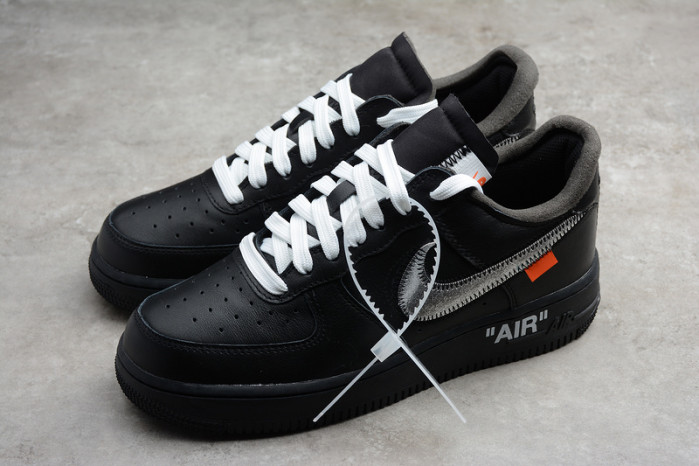 of x moma x nike air force 1 07 low black av5210-001
