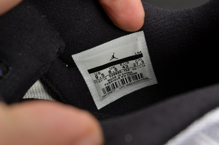 air jordan 11 retro lof "concord" black/ white mens 528895-153