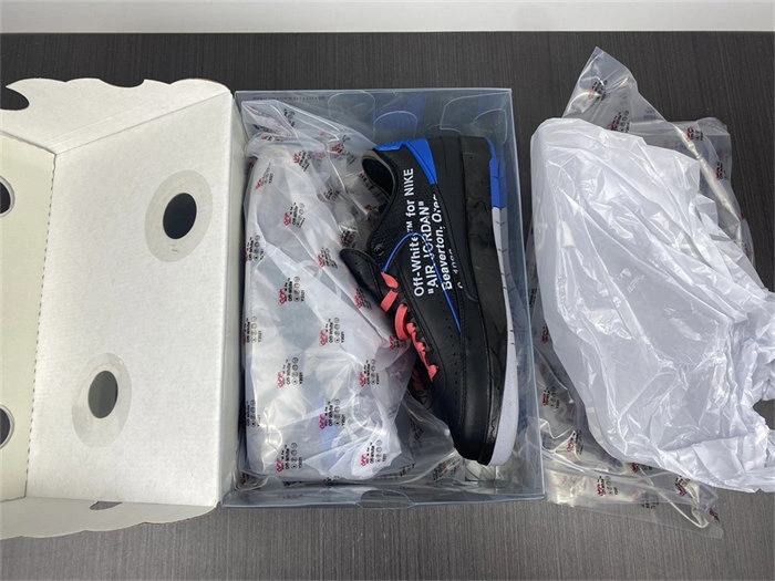 Resilient Jordan 2 SP Off-White Black Blue DJ4375- 3790