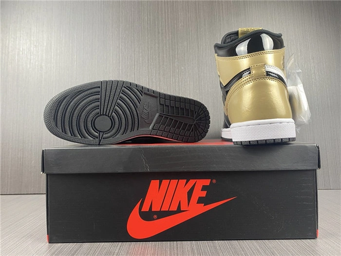 Jordan1 Retro NRG Patent Gold Toe 861428- Practical 3779