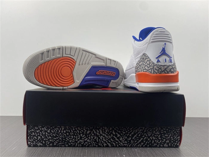 Jordan3 Retro Knicks 136064- WaterResistant 3841