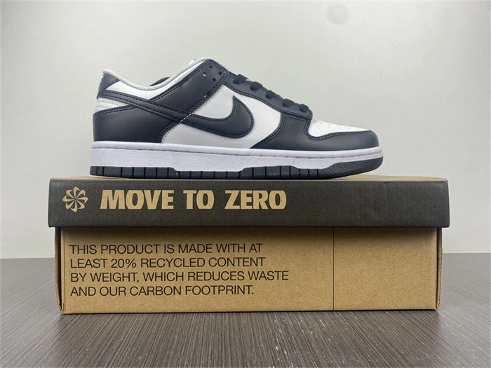 Popular Nike Dunk Low Next Nature White Black DD1873- 4678
