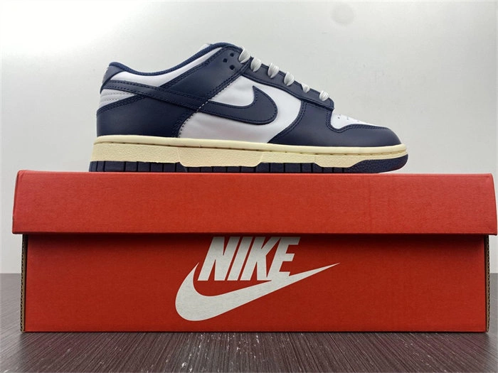 Nike Dunk Low Vintage Navy DD1503- Seasonal 4801
