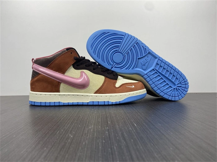 Affordable Nike Dunk Mid Social Status Free Lunch Chocolate Milk DJ1173- 4743