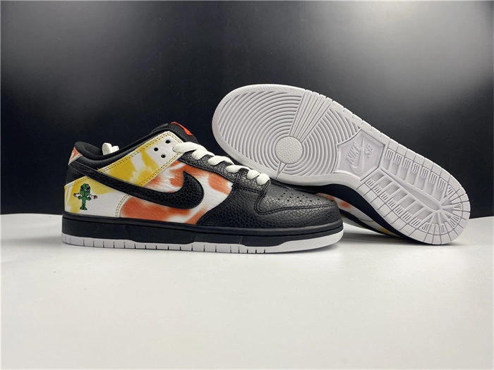 MoistureWicking Nike SB Dunk Low Raygun Tie-Dye Black BQ6832- 4903